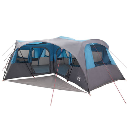 vidaXL Family Tent with Rainfly Water-resistant 6-Person Blue - 42051