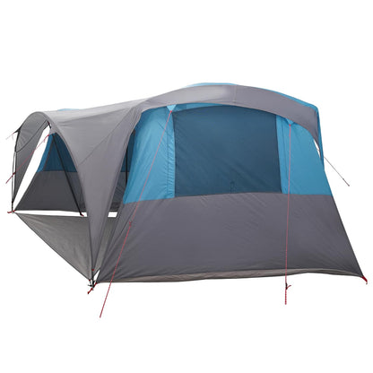 vidaXL Family Tent with Rainfly Water-resistant 6-Person Blue - 42051