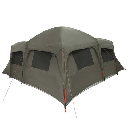 vidaXL Family Tent with Rainfly Water-resistant 6-Person Army Green - 42055