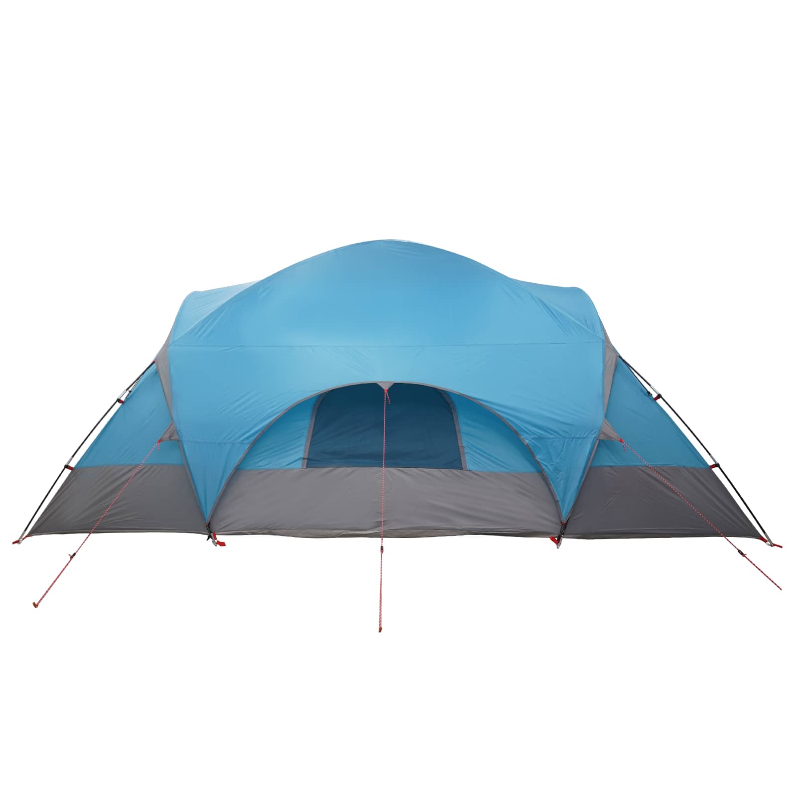 vidaXL Cabin Tent with Rainfly Water-Resistant 10-Person Blue