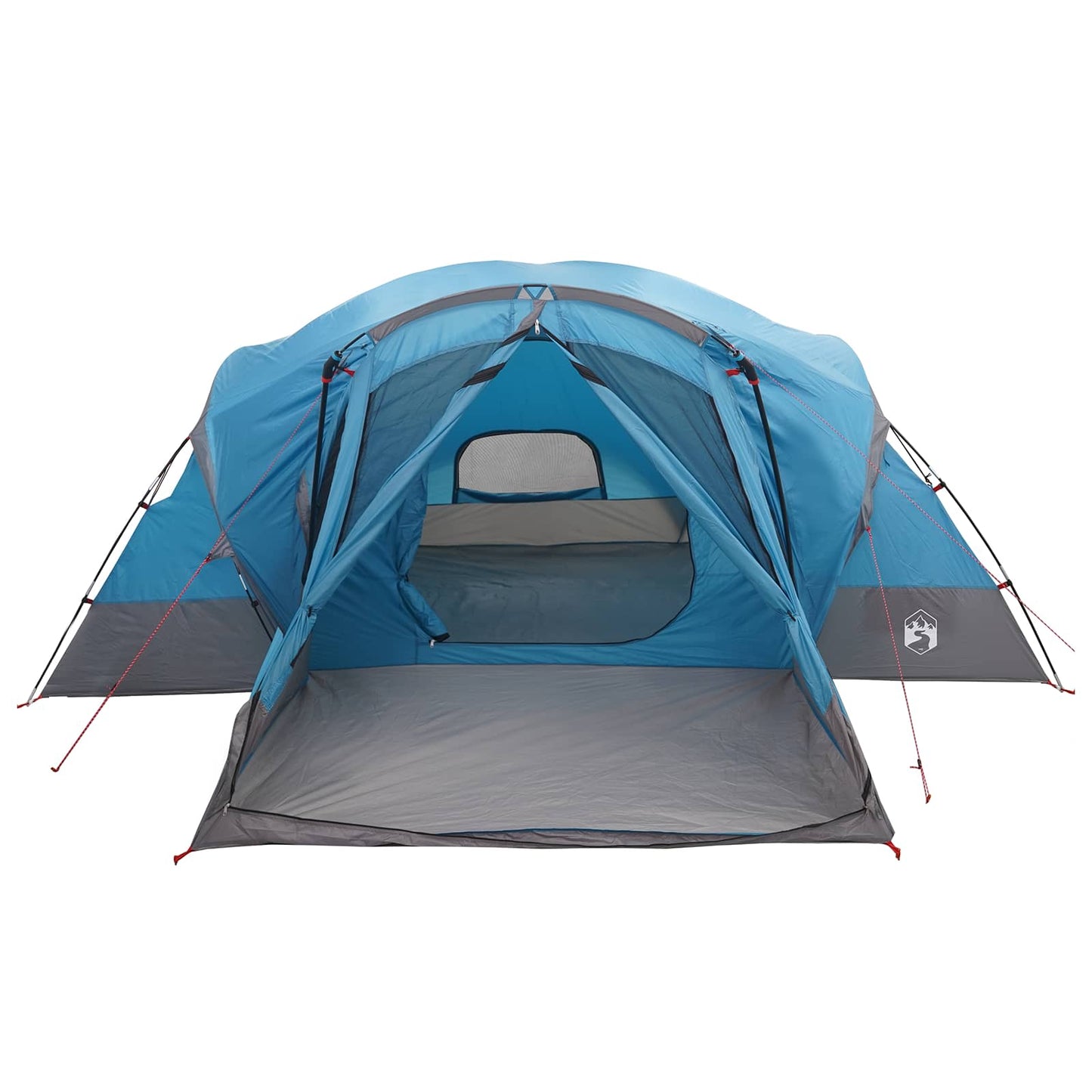 vidaXL Cabin Tent with Rainfly Water-Resistant 10-Person Blue