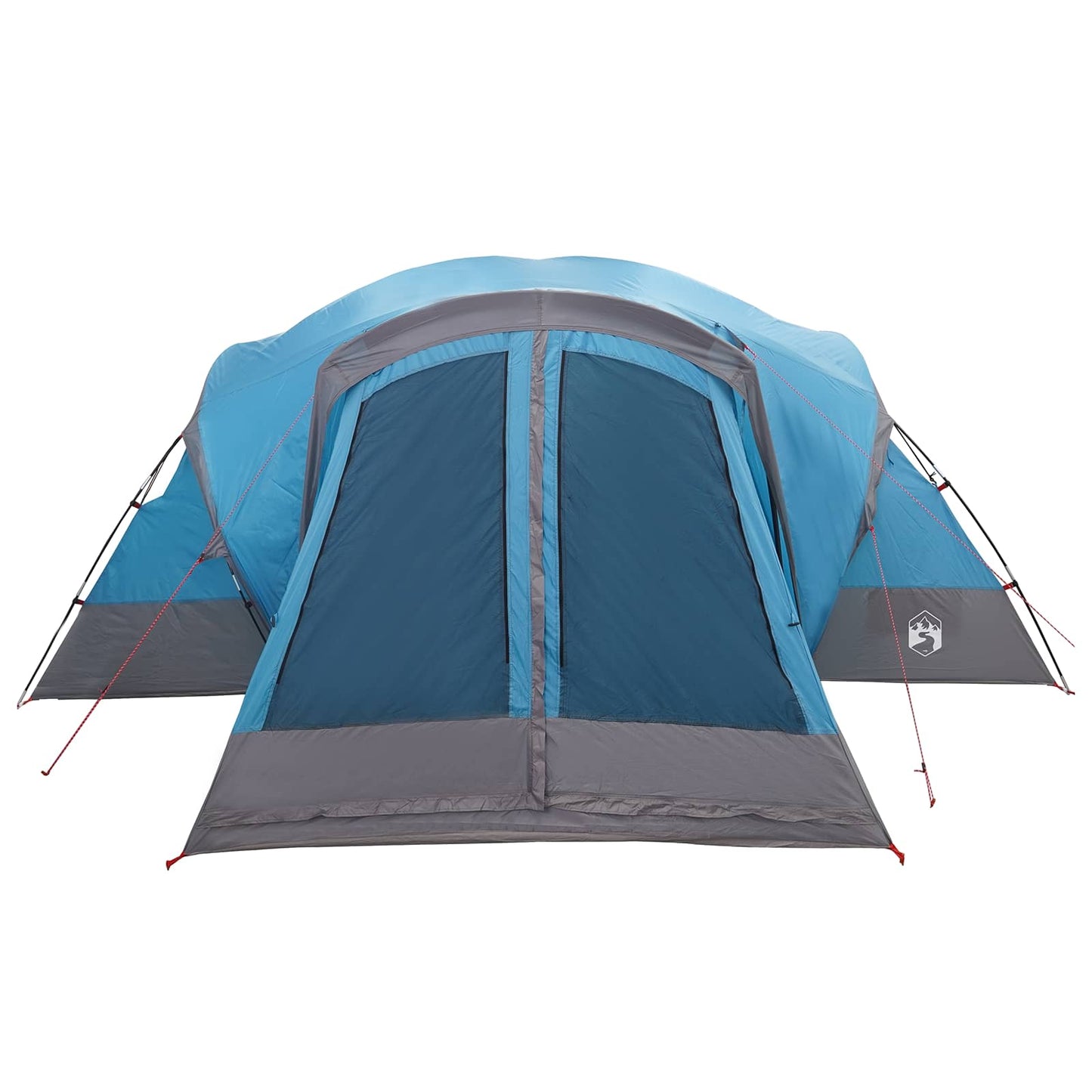 vidaXL Cabin Tent with Rainfly Water-Resistant 10-Person Blue