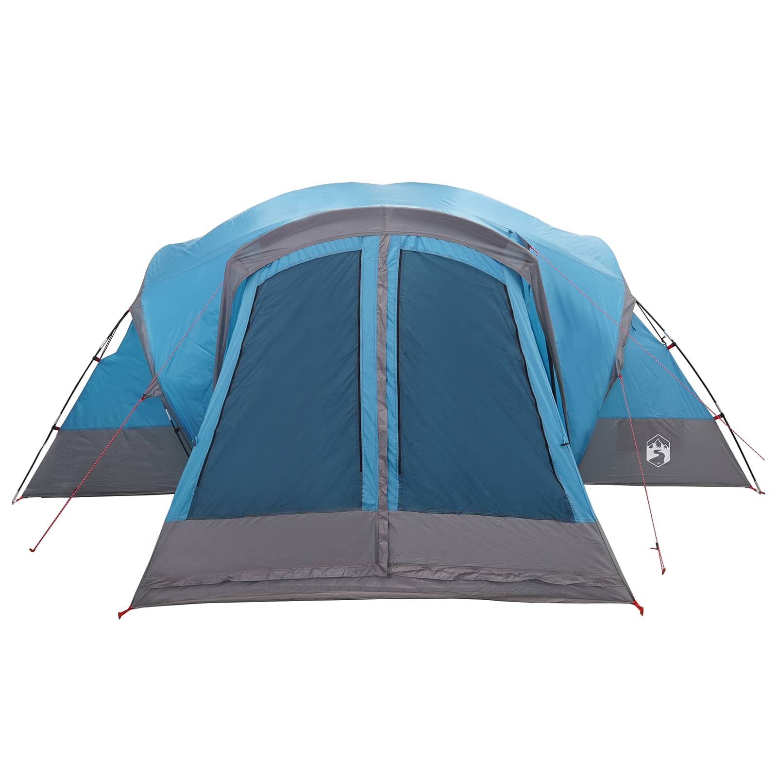 vidaXL Cabin Tent with Rainfly Water-Resistant 10-Person Blue