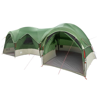 vidaXL Family Tent with Rainfly Water-resistant 5-Person Green