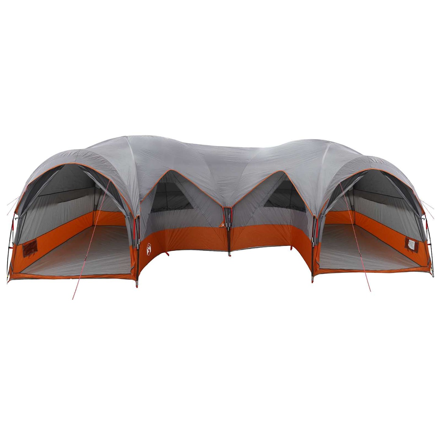 vidaXL Family Tent with Rainfly Water-resistant 5-Person - Grey