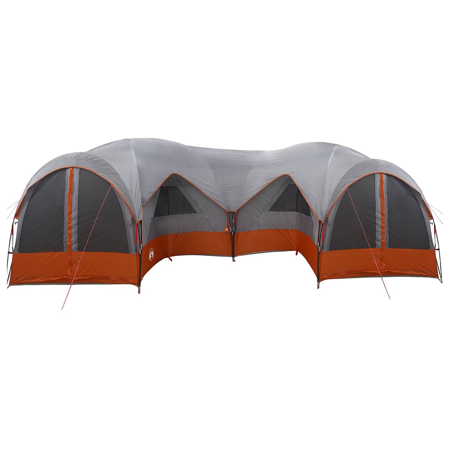 vidaXL Family Tent with Rainfly Water-resistant 5-Person - Grey