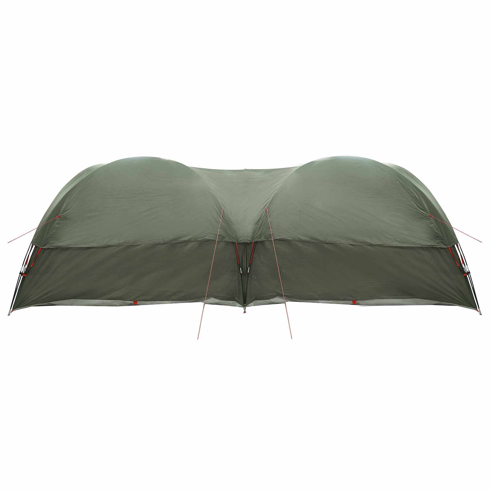 vidaXL Family Tent with Rainfly Water-resistant 5-Person Army Green