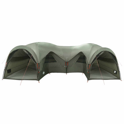 vidaXL Family Tent with Rainfly Water-resistant 5-Person Army Green