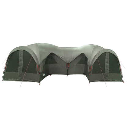 vidaXL Family Tent with Rainfly Water-resistant 5-Person Army Green
