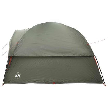 vidaXL Family Tent with Rainfly Water-resistant 5-Person Army Green