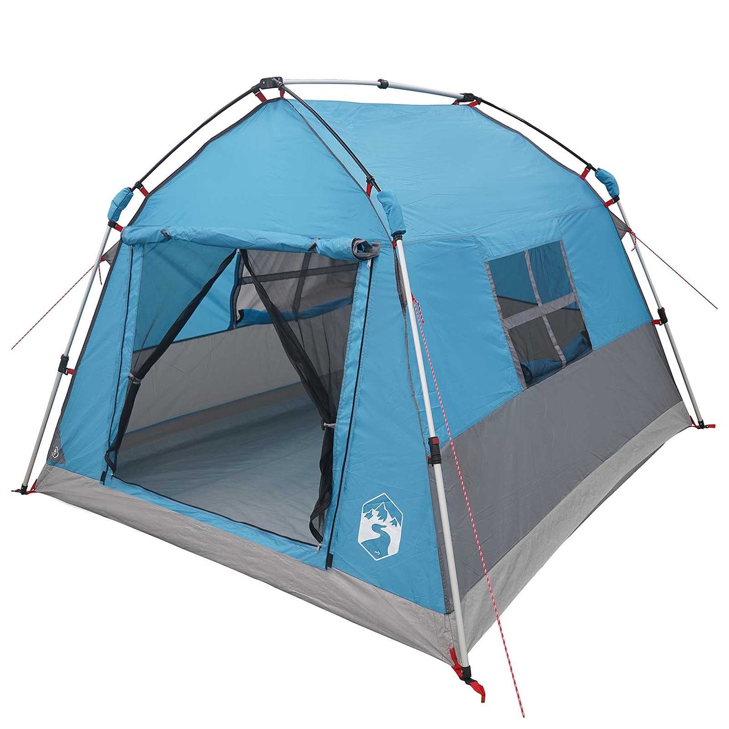 vidaXL Instant Tent Water-resistant 2-Person Blue
