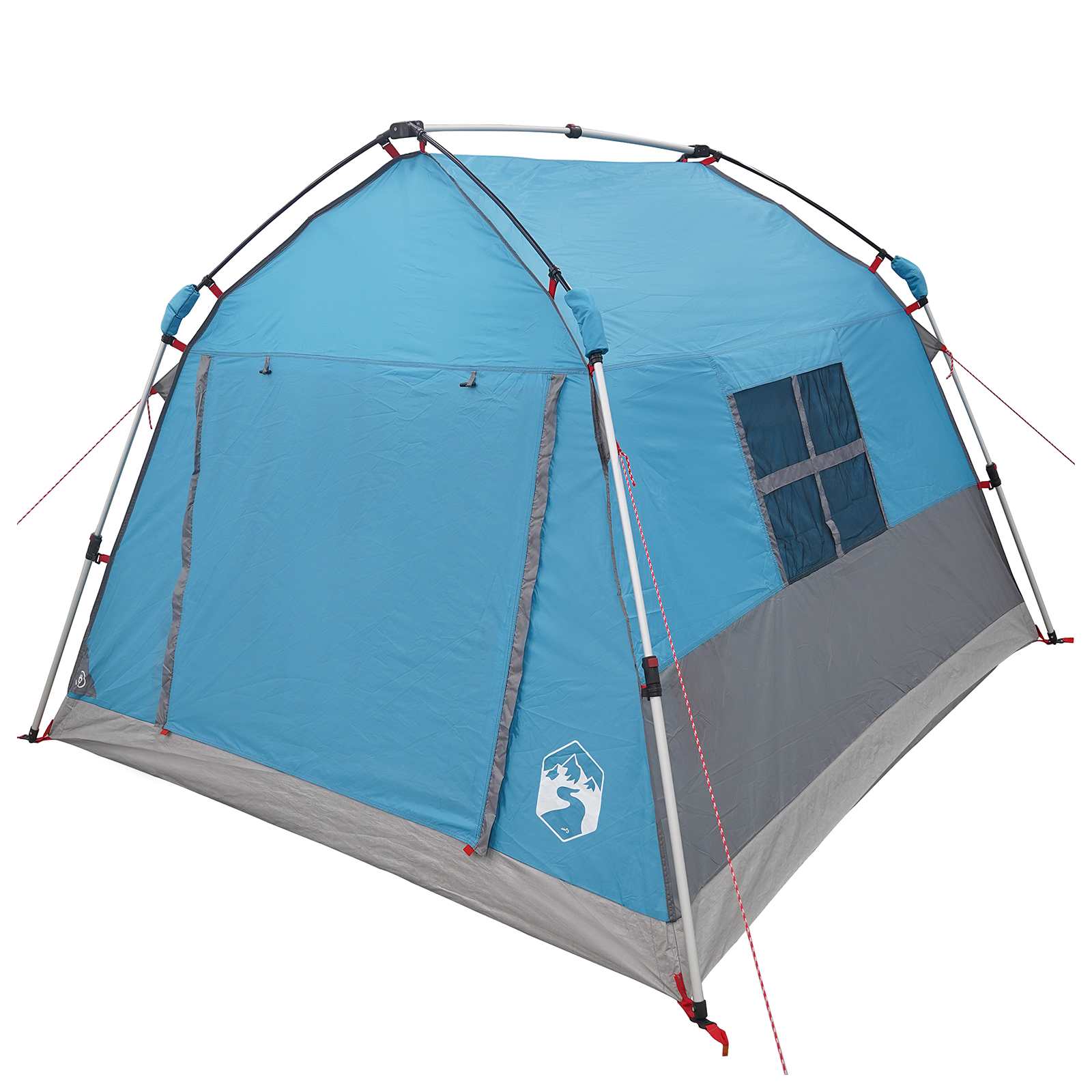 vidaXL Instant Tent Water-resistant 2-Person Blue