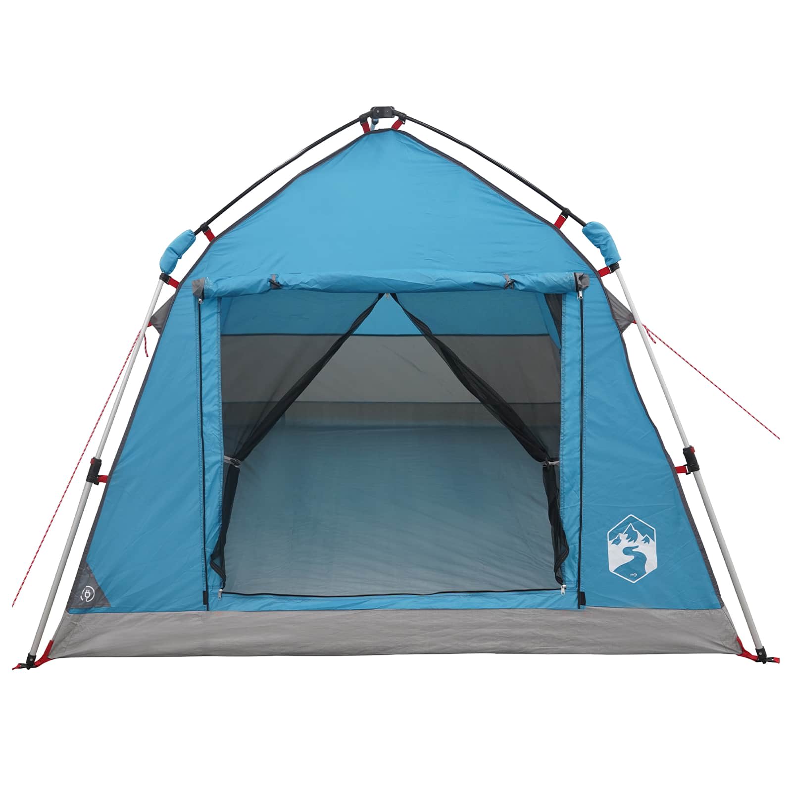 vidaXL Instant Tent Water-resistant 2-Person Blue
