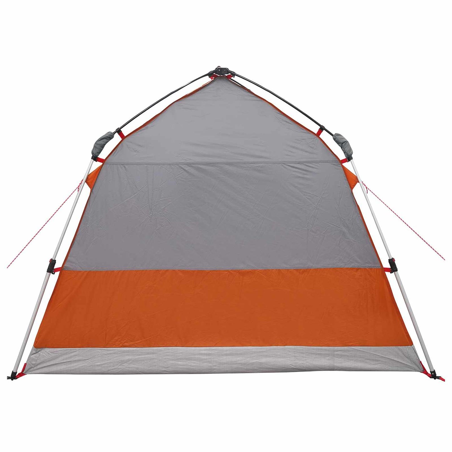 vidaXL Instant Tent Water-resistant 2-Person Grey and Orange