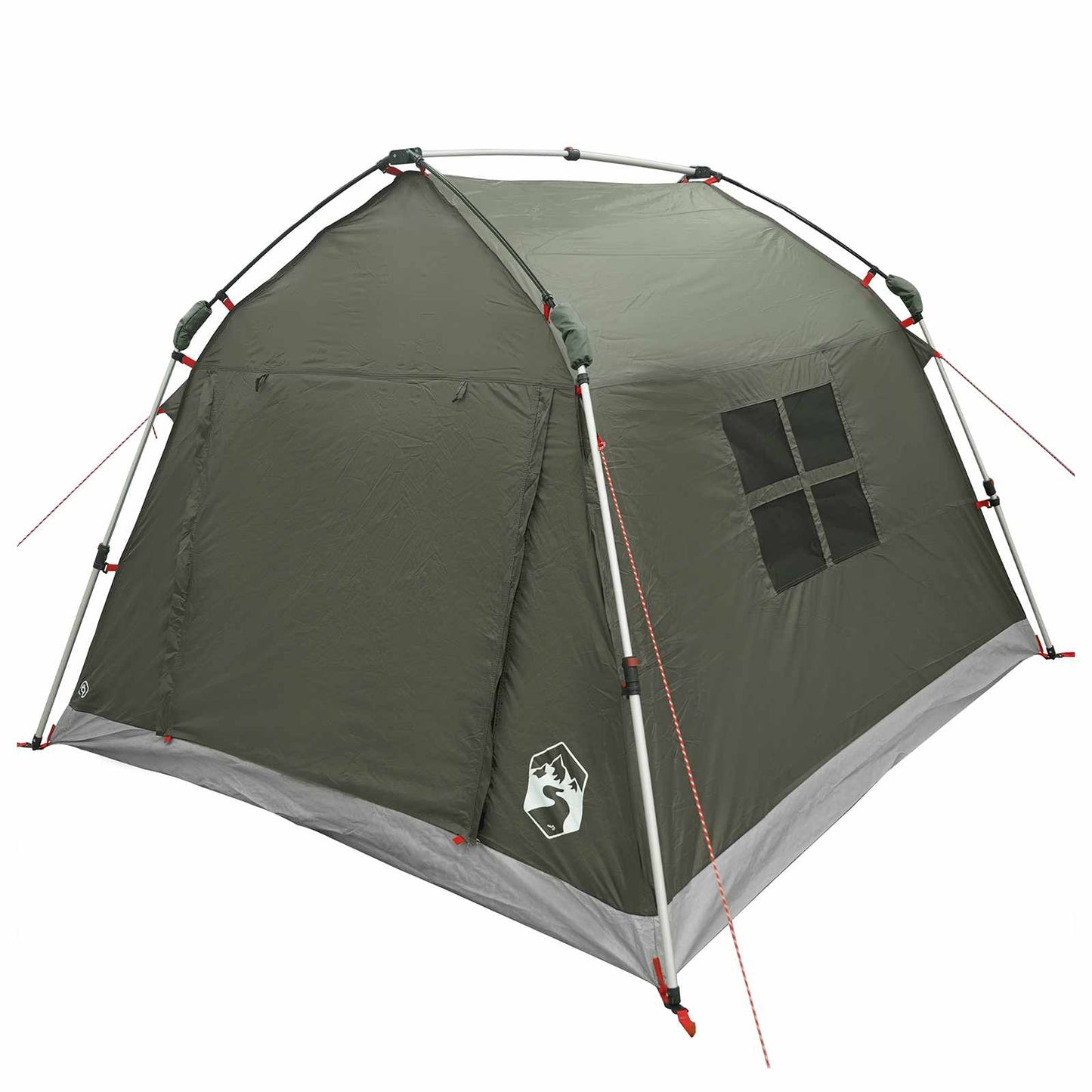 vidaXL Instant Tent Water-resistant 2-Person Army Green