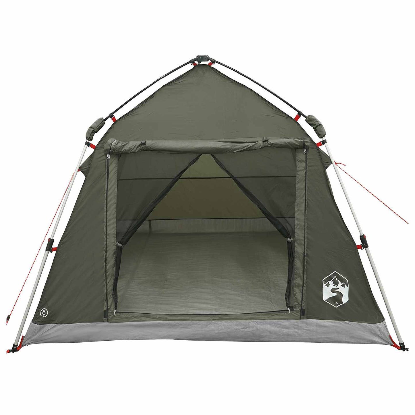 vidaXL Instant Tent Water-resistant 2-Person Army Green