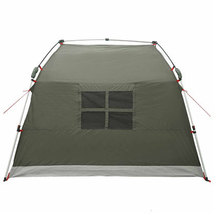 vidaXL Instant Tent Water-resistant 2-Person Army Green