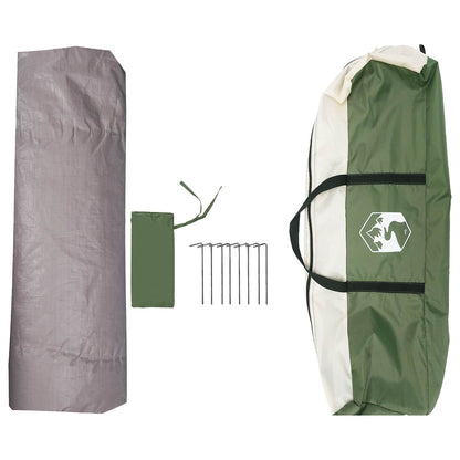 vidaXL Instant Tent Water-resistant 3-Person Green