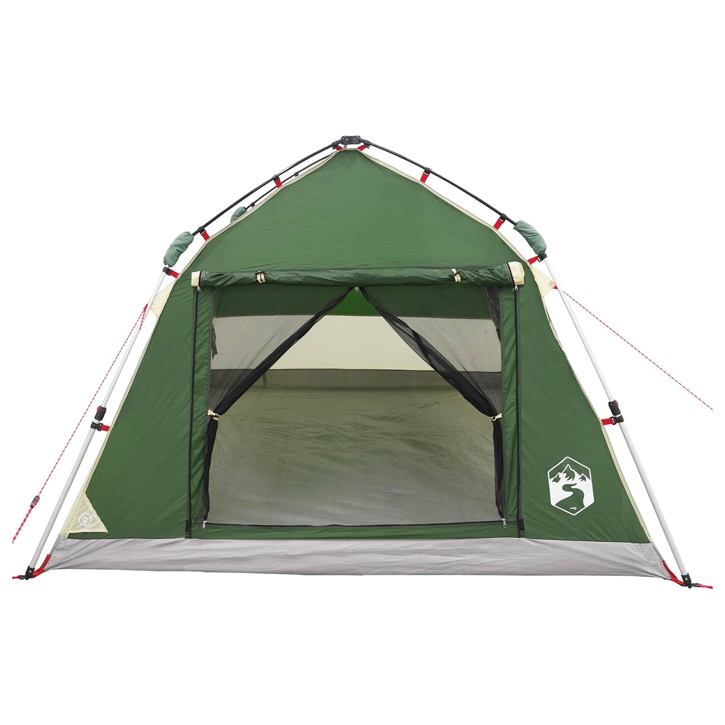vidaXL Instant Tent Water-resistant 3-Person Green