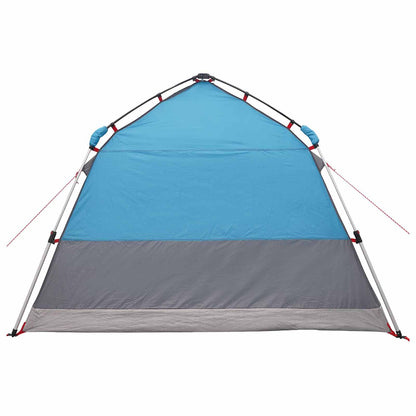 vidaXL Instant Tent Water-resistant 3-Person Blue