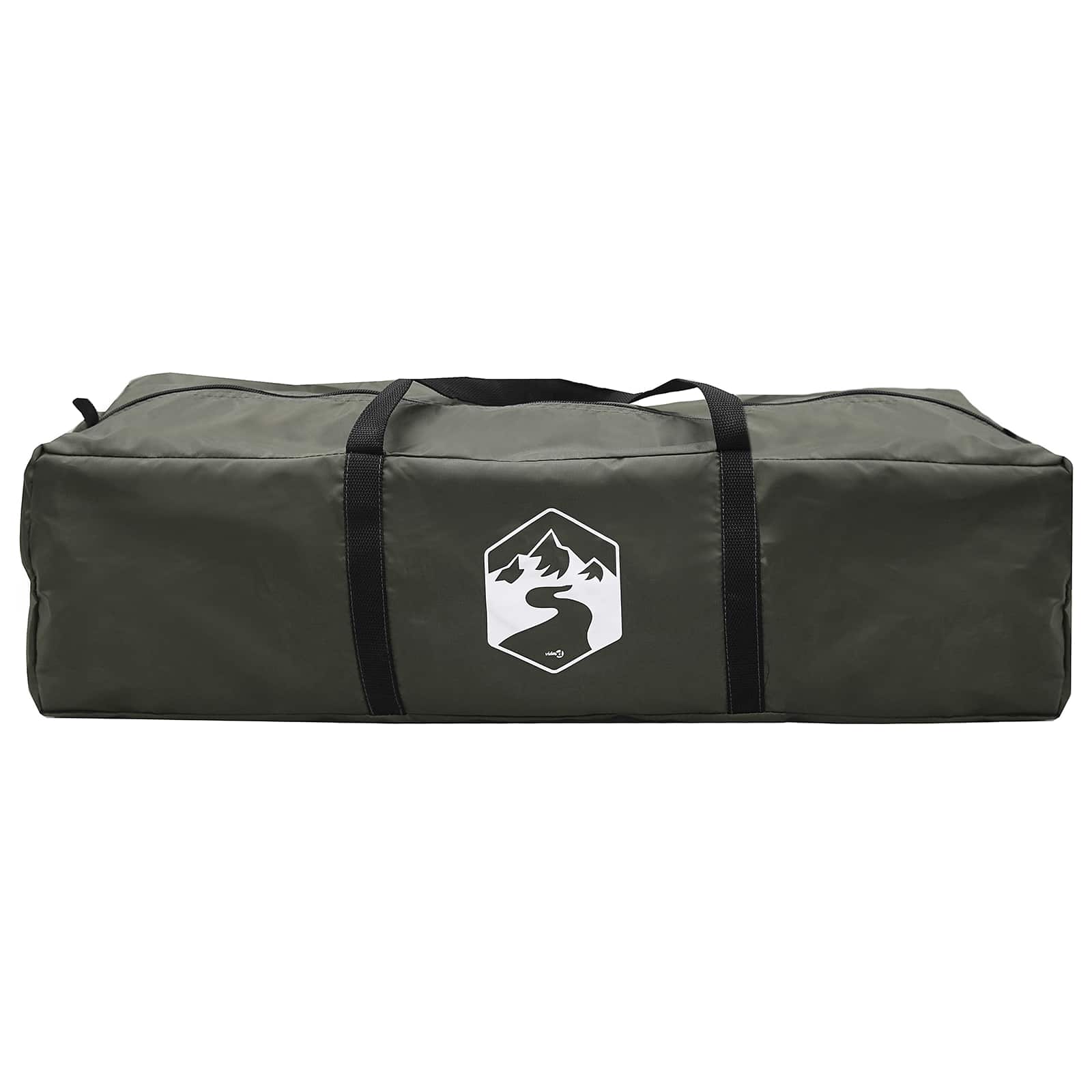 vidaXL Instant Tent Water-resistant 3-Person Army Green