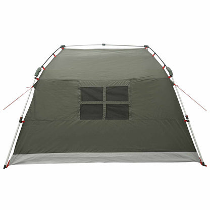 vidaXL Instant Tent Water-resistant 3-Person Army Green
