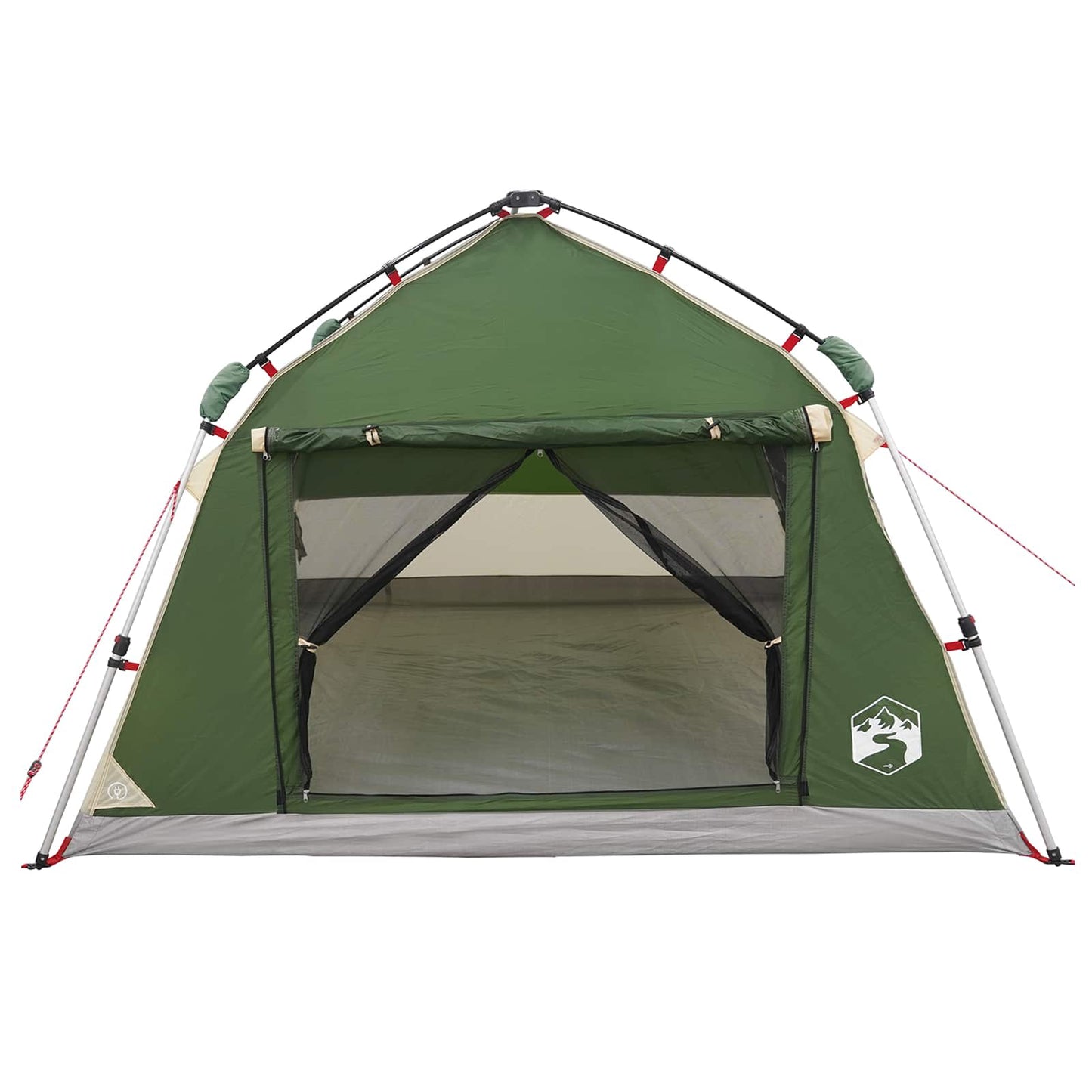 vidaXL Instant Tent Water-resistant 4-Person Green