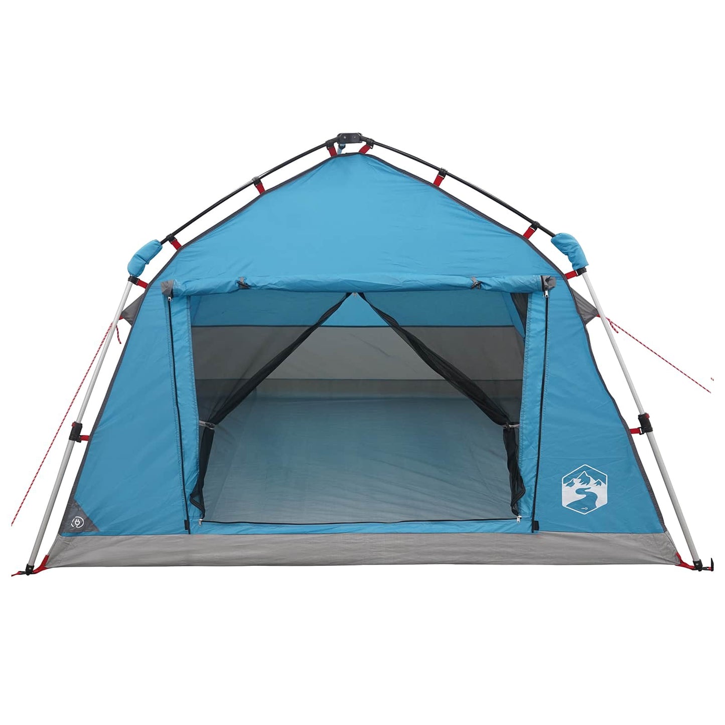 vidaXL Instant Tent Water-resistant 4-Person Blue