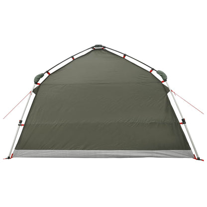 vidaXL Instant Tent Water-resistant 4-Person Army Green