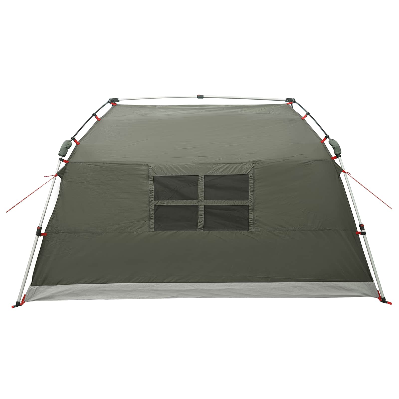 vidaXL Instant Tent Water-resistant 4-Person Army Green