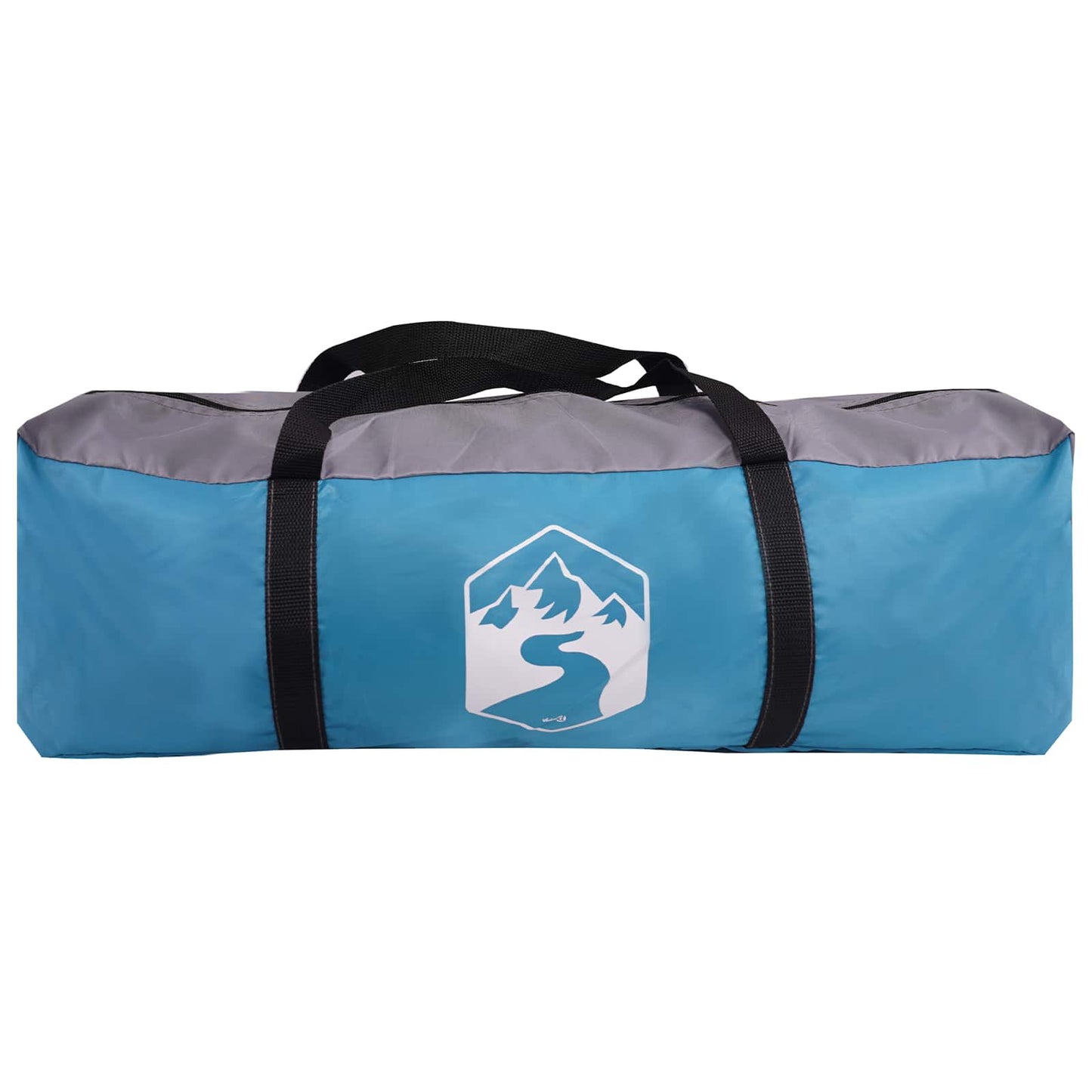 vidaXL Instant Tent with Rainfly Water-Resistant 3-Person Blue