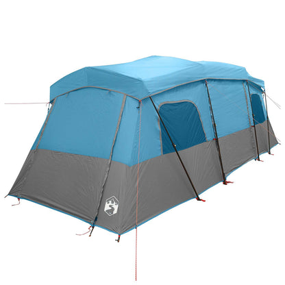 vidaXL Instant Tent with Rainfly Water-Resistant 3-Person Blue