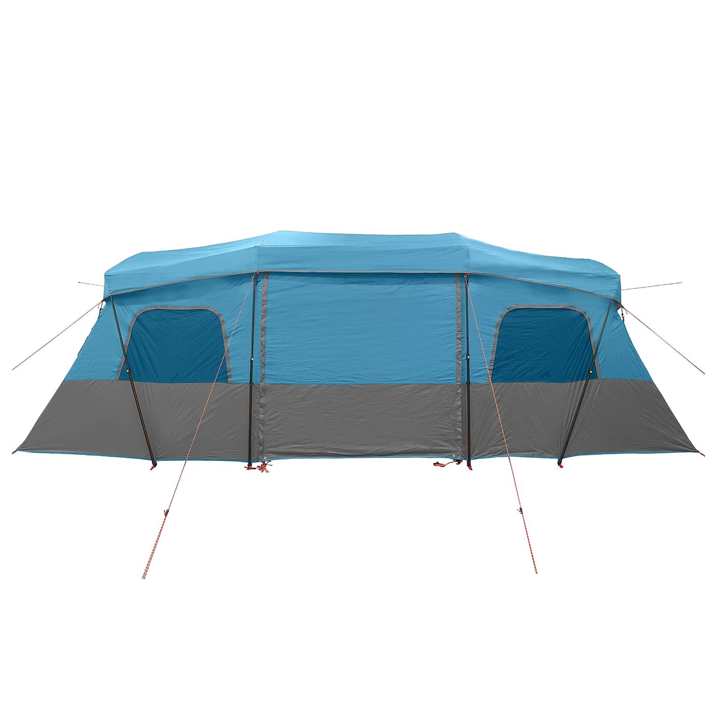 vidaXL Instant Tent with Rainfly Water-Resistant 3-Person Blue