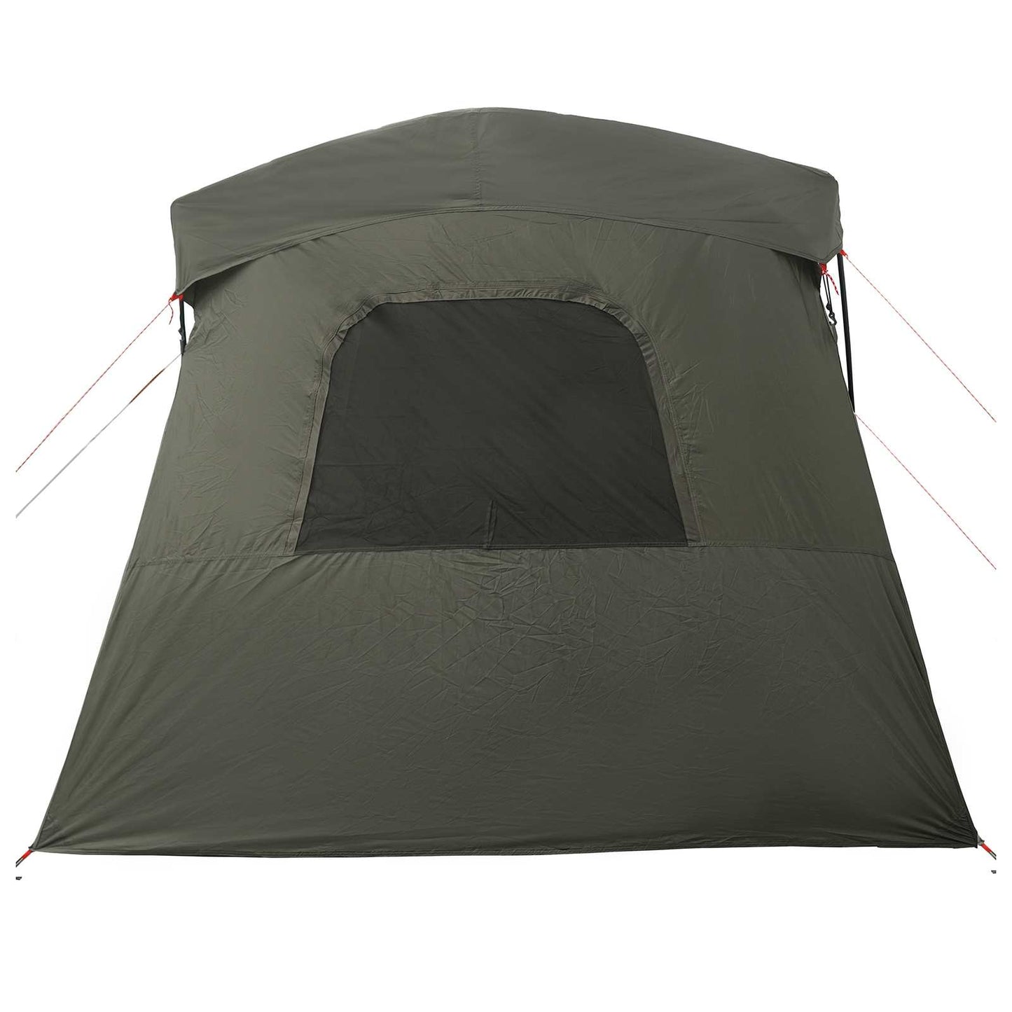 vidaXL Instant Tent with Rainfly Water-Resistant 3-Person Army Green