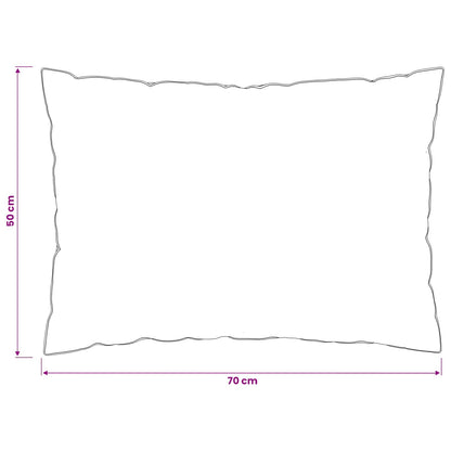 vidaXL Pillow 50 x 70 cm Australian Wool White