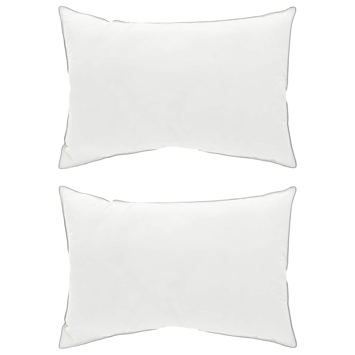 vidaXL Pillow 2 pcs 40 x 60 cm Australian Wool White
