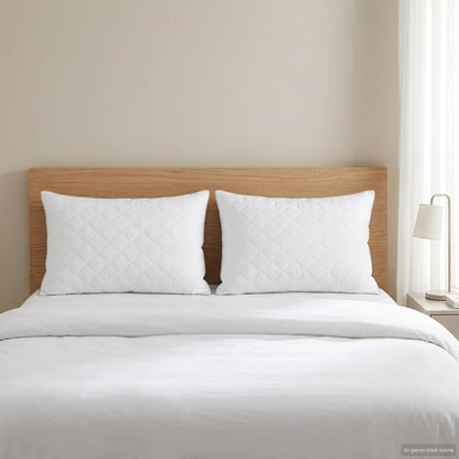 vidaXL Pillow FULDA 2 pcs 30 x 50 cm 100% Goose Down & Feather White
