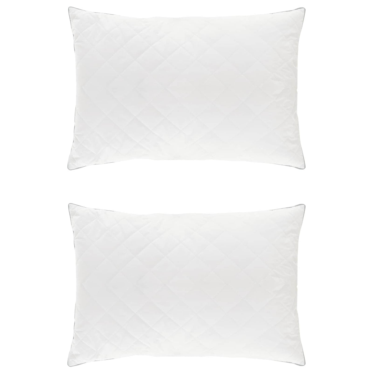 vidaXL Pillow FULDA 2 pcs 30 x 50 cm 100% Goose Down & Feather White
