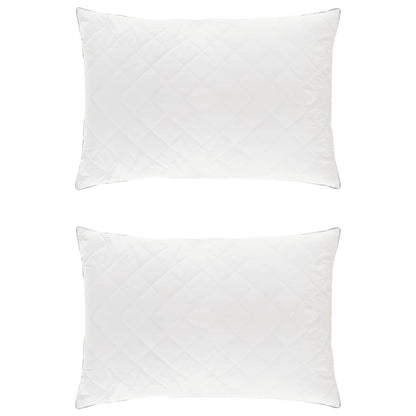 vidaXL Pillow FULDA 2 pcs 30 x 50 cm 100% Goose Down & Feather White