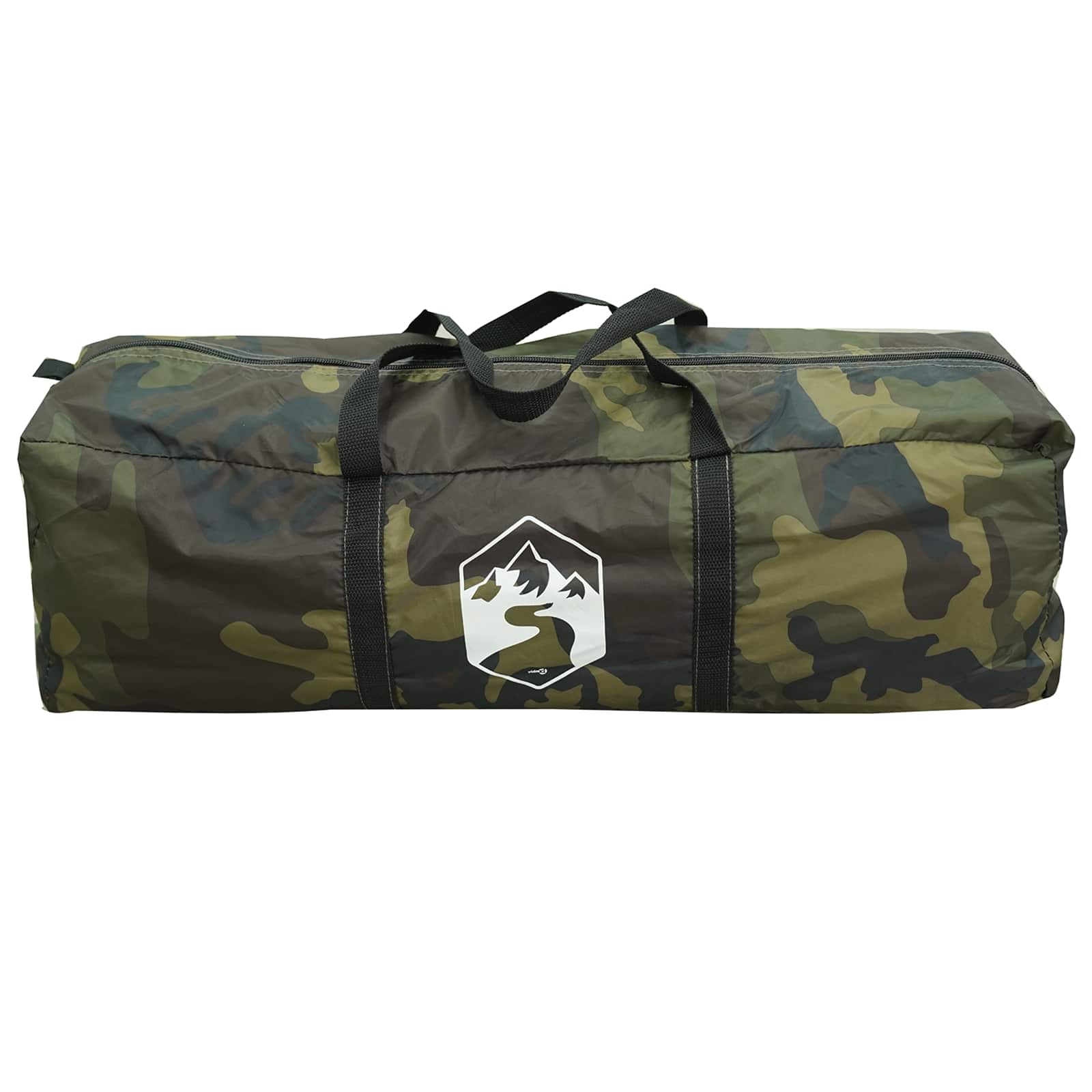 vidaXL Fishing Tent Quick Release -Person 5-Person Light Camouflage - Multicolour