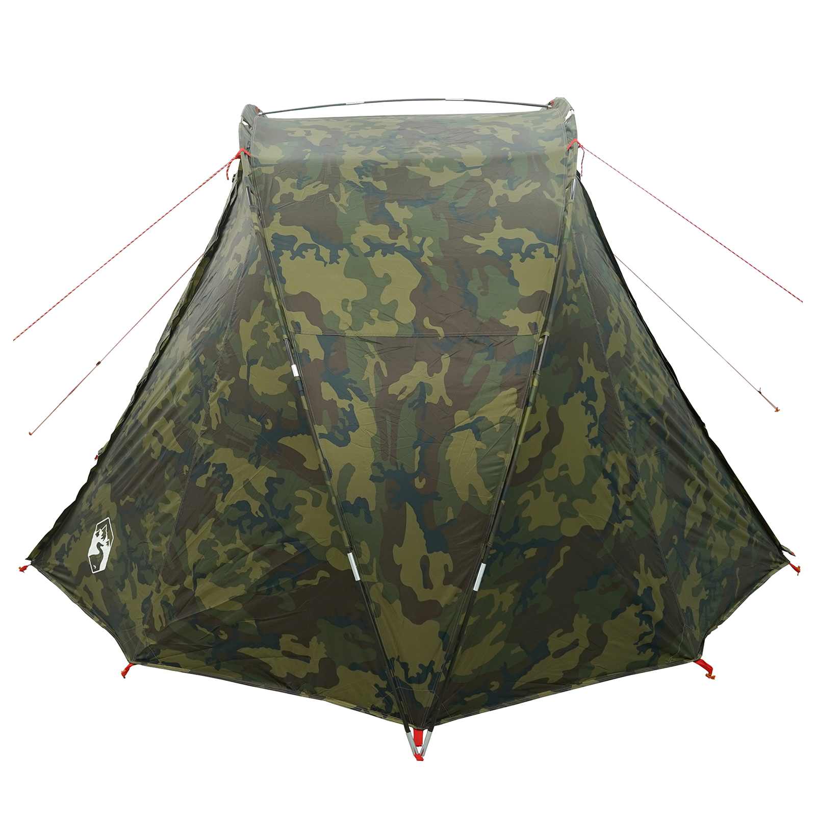 vidaXL Fishing Tent Quick Release -Person 5-Person Light Camouflage - Multicolour