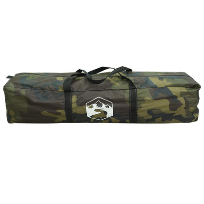 vidaXL Fishing Tent Quick Release 4-Person Light Camouflage - Multicolour