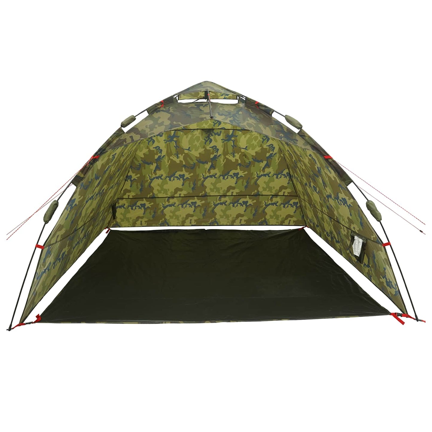 vidaXL Fishing Tent Quick Release 4-Person Light Camouflage - Multicolour