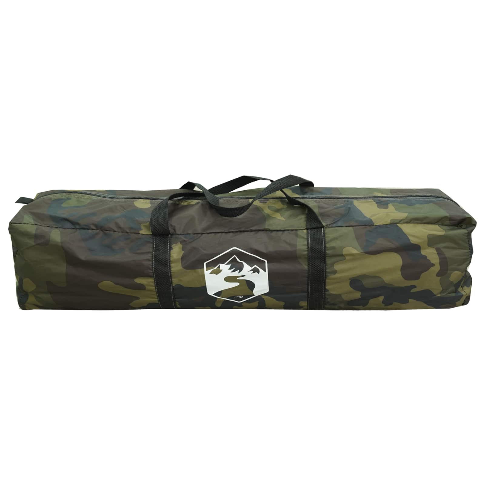 vidaXL Fishing Tent Quick Release 4-Person Light Camouflage - Multicolour - 42204