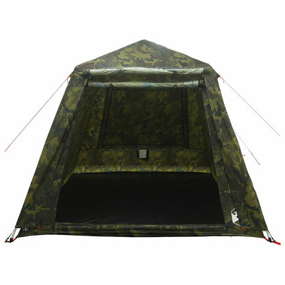 vidaXL Fishing Tent Quick Release 4-Person Light Camouflage - Multicolour - 42204