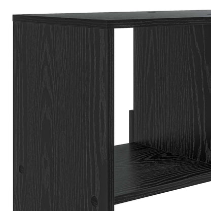 vidaXL Book Shelf 100 x 33 x 156.5 cm Engineered Wood Black oak