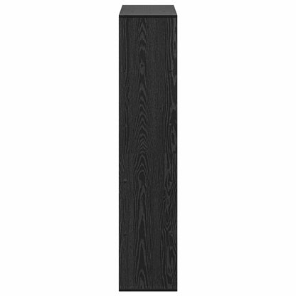 vidaXL Book Shelf 100 x 33 x 156.5 cm Engineered Wood Black oak