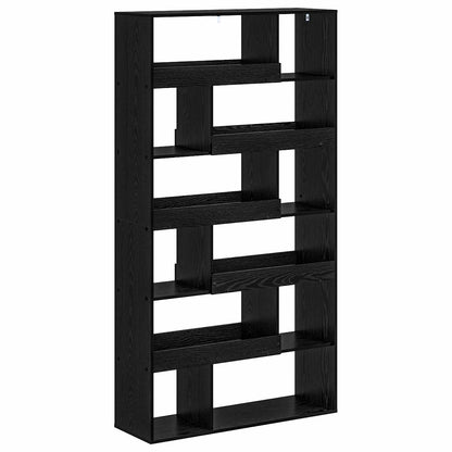 vidaXL Book Shelf 100 x 33 x 156.5 cm Engineered Wood Black oak - 57393