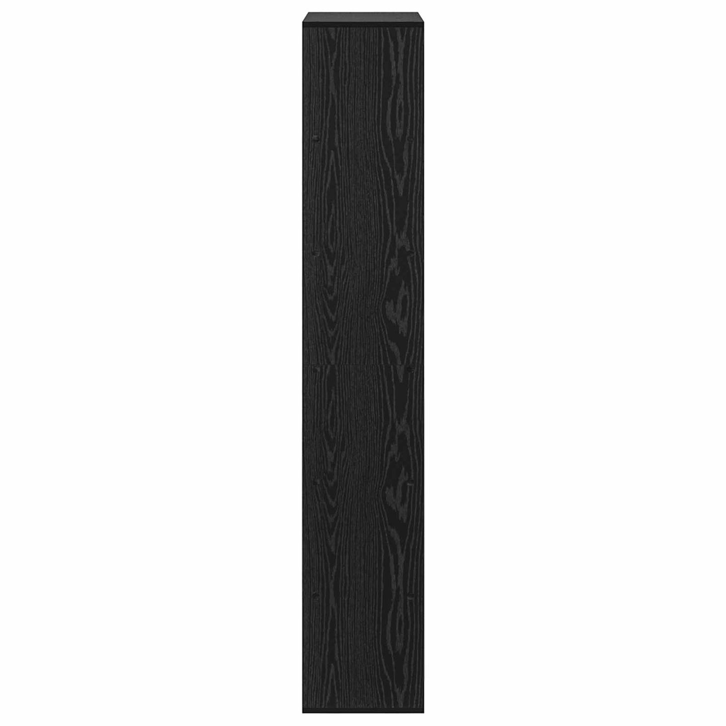 vidaXL Book Shelf 100 x 33 x 156.5 cm Engineered Wood Black oak - 57393