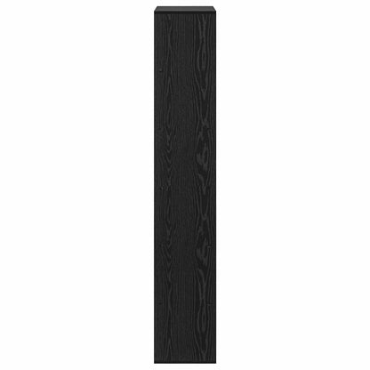 vidaXL Book Shelf 100 x 33 x 156.5 cm Engineered Wood Black oak - 57393